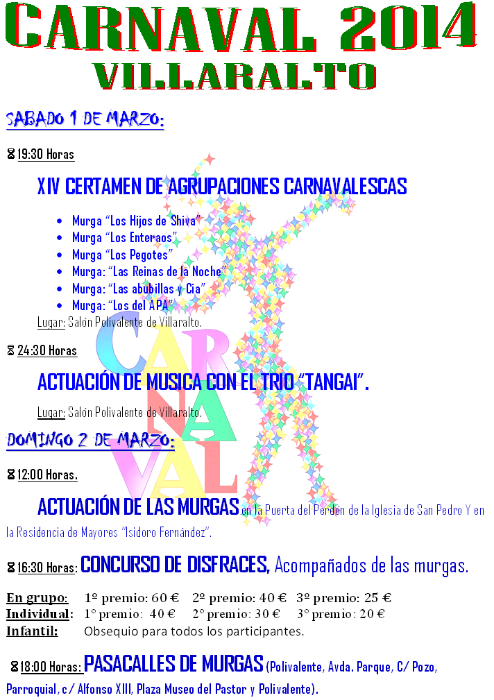 CARTEL CARNAVAL